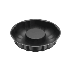 قالب كيك من الألومنيوم من ترامونتينا برازيل مع طلاء داخلي وخارجي Starflon Max طلاء جرافيت مانع للالتصاق ، 24 سم ، 2 لتر
