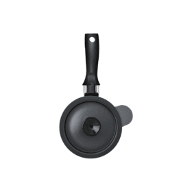 Alternative view of مقلاة سلق البيض من الألومنيوم من Tramontina Turim مع طلاء داخلي وخارجي Starflon Max طلاء غير لاصق ملون ، 10 سم ، 0.3 لتر