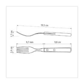 Alternative view of شوكة طاولة