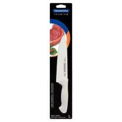 Alternative view of سكين شيف من الفولاذ المقاوم للصدأ مقاس 8 بوصات ومقبض أبيض من البولي بروبيلين Premium