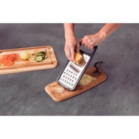 Alternative view of مبشرة من الفولاذ المقاوم للصدأ مع قاعدة من المطاط ابيض