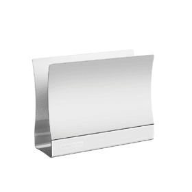 حامل مناديل ترامونتينا كوادراتا من الفولاذ المقاوم للصدأ بلمسة نهائية لامعة