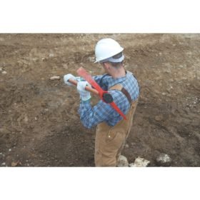 Alternative view of قطارة طين سكة حديد ، سنارة وازميل ، مقاس 5 ، يد خشب 90 سم