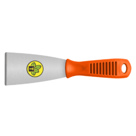 شفرة معدنية صلبة 6 سم ، بمقبض بلاستيكي