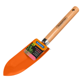 Alternative view of مجرفة صغيرة مقبض خشب