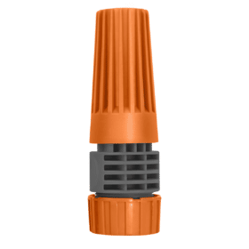 بخاخ بلاستيك ترامونتينا بوصلة لولبية ورذاذ قابل للتعديل لخرطوم 1/2 بوصة