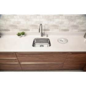 Alternative view of حوض ترامونتينا Lavínia 40 BL حوض ستانلس ستيل لتلميع المرآة 40x34 سم