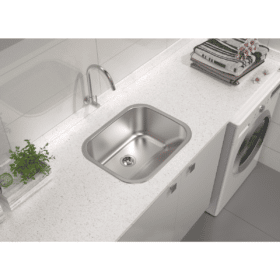 Alternative view of حوض غسيل ستانليس ستيل داخلي مقاس 50x40 سم