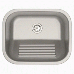 حوض غسيل ستانليس ستيل داخلي مقاس 50x40 سم