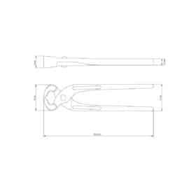 Alternative view of 10 "كماشة نجار