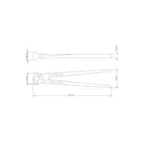 Alternative view of 13 "كماشة كونكريتور زرقاء