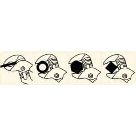 Alternative view of 10 "1.000 فولت كماشة مضخة مياه معزولة