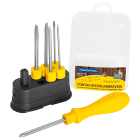 طقم مفكات 6 قطع شفرات قابلة للتبديل Master