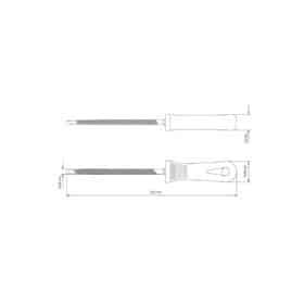 Alternative view of مسن حديد 5 بوصة بمقبض