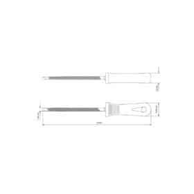 Alternative view of مسن حديد  6 بوصة بمقبض