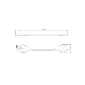 Alternative view of مفتاح ربط مطلي بالكروم 15 / 16 / 1" بوصة
