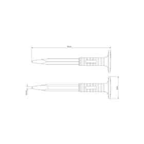 Alternative view of إزميل من الحجر مقاس 16 بوصة مزود بقبضة