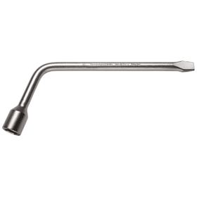 مفتاح ربط من فولاذ خاص 17 مم "L" مطلي بالكروم
