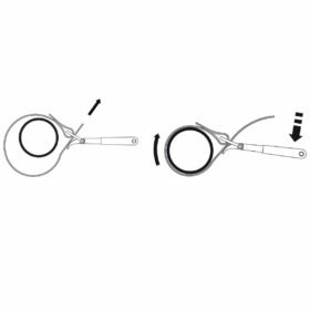 Alternative view of 40-230 مم مفتاح ربط فلتر زيت الحزام