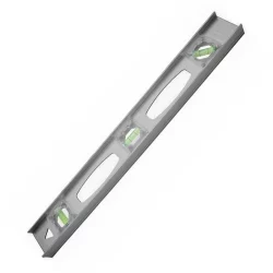 مستوى الألومنيوم مع ثلاث قوارير  450 مم (18 بوصة)