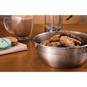 Alternative view of اناء ترامونتينا فريزينوكس دائرية من الفولاذ المقاوم للصدأ ، بدون غطاء ، 18 سم و 1.6 لتر