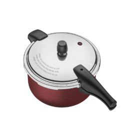 Alternative view of قدر ضغط ألومنيوم من ترامونتينا فانكوفر مع طلاء داخلي وخارجي Starflon Max غير لاصق ، 24 سم ، 6 لتر