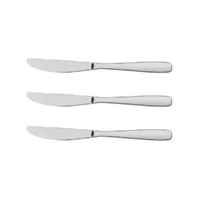 ترامونتينا سكاكين طاولة امازوناس ستانلس ستيل 3 قطع