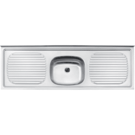 سنك حوض وجناحين 120x50 سم