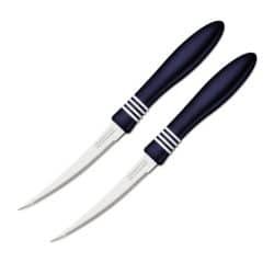 طقم 2 قطعة من سكاكين الطماطم لون نيلي