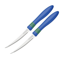 طقم 2 قطعة من سكاكين الطماطم لون ازرق