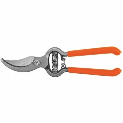 مقص فولاذي مطروق بمقابض مغطاة بالمطاط