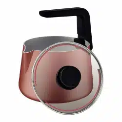 Alternative view of قوري من الألومنيوم النحاسي 2،3 لتر مع طلاء ستارفلون ماكس داخلي وخارجي