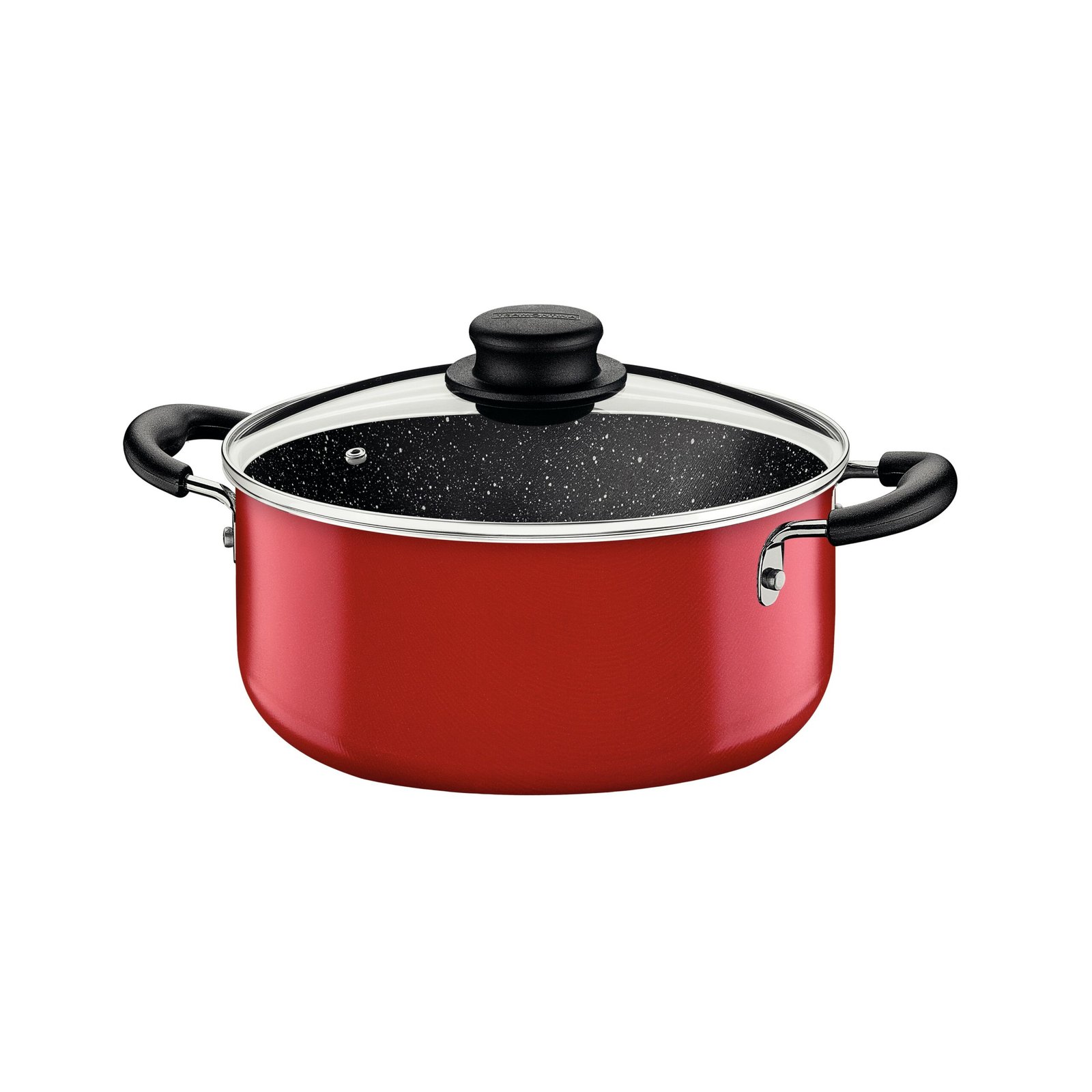 سيت ادوات طبخ 9 قطع لون احمر جودة عالية مع اغطية زجاجية عالية الجودة 8 طبقات من الاستار فلون المانع للالتصاق 5 سيت ادوات طبخ 9 قطع لون احمر جودة عالية مع اغطية زجاجية عالية الجودة 8 طبقات من الاستار فلون المانع للالتصاق - الصورة 5