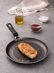 Alternative view of مقلاة شواء 22 سم دائرية الشكل لون احمر