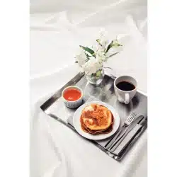 Alternative view of صينية ستلس ستيل قياس 32*21 سم