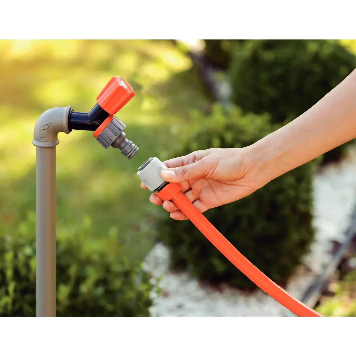 خرطوم مياه 1/2" ثلاث طبقات 15متر جودة عالية 4 خرطوم مياه 1/2" ثلاث طبقات 15متر جودة عالية - الصورة 4