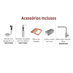 cuba de sobrepor square 86cm em aco inox com acessorios tramontina 938941131 99bb074f4725f414b116793015476666 1024 1024