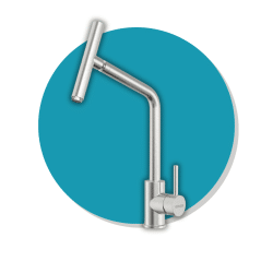 خلاط ترامونتينا فيرسا من الفولاذ المقاوم للصدأ.