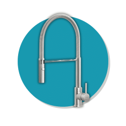 خلاط فردي من الفولاذ المقاوم للصدأ من ترامونتينا متعدد الاستخدامات مع لمسة نهائية من سكوتش برايت