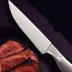 سكين منشار 5" ستنلس ستيل ثقيل بالكامل ضمان 10 سنوات