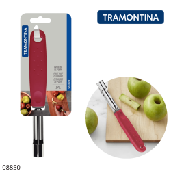 محفارة منتجات مقبض بولي بروبيلين لون احمر مع نصل ستانلس ستيل