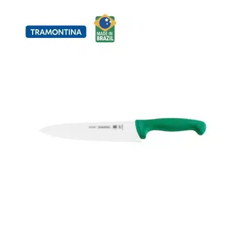 سكين لحوم احترافي من ترامونتينا بشفرة من الفولاذ المقاوم للصدأ ومقبض من البولي بروبيلين الأخضر، 12 بوصة 3 سكين لحوم احترافي من ترامونتينا بشفرة من الفولاذ المقاوم للصدأ ومقبض من البولي بروبيلين الأخضر، 12 بوصة - الصورة 3