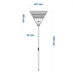 Escoba Plastica 18 Dientes C M 1159177 b