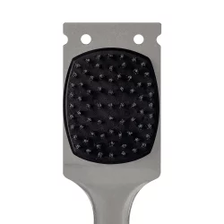 Alternative view of فرشاة شواء من الفولاذ المقاوم للصدأ باللون الأسود من ترامونتينا تشوراسكو مع مقبض ومكشطة من البولي بروبيلين باللون الأسود