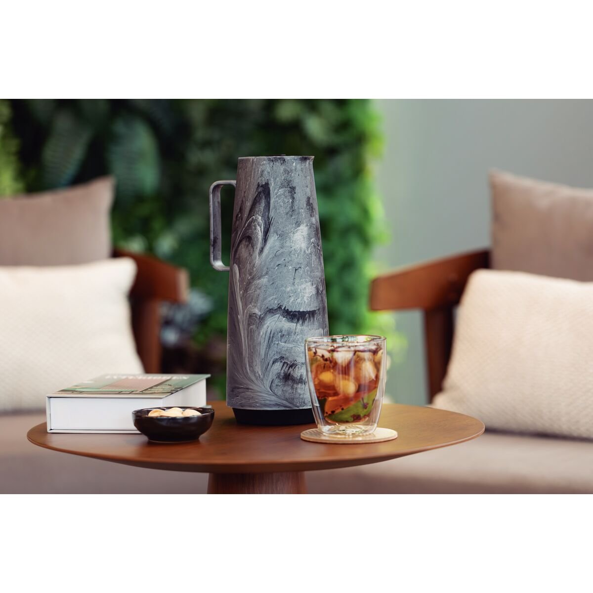 ترمز شاي 1 لتر داخل زجاجي من ترامونتينا لون الرخام الرمادي 5 ترمز شاي 1 لتر داخل زجاجي من ترامونتينا لون الرخام الرمادي - الصورة 5