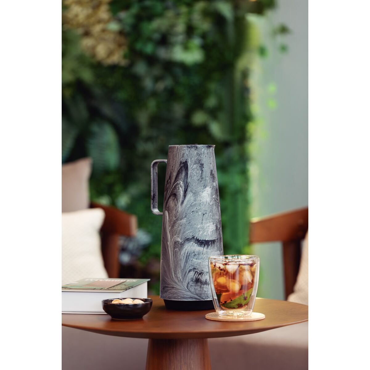 ترمز شاي 1 لتر داخل زجاجي من ترامونتينا لون الرخام الرمادي 1 ترمز شاي 1 لتر داخل زجاجي من ترامونتينا لون الرخام الرمادي