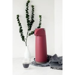 ترمز بلاستيكي سعة 1.8 لتر داخل زجاجي من ترامونتينا مع مكبس لسحب السوائل