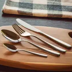 سيت ملاعق 24 قطعة ستانلس ستيل - ملاعق - شوكة - سكين  ملاعق كوب