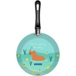 مقلاة ترامونتينا الزرقاء مقاس 24 سم وسعة 1.2 لتر