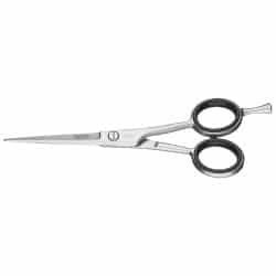 مقص شعر ترامونتينا 5 بوصة من الفولاذ المقاوم للصدأ مع حافة حلاقة